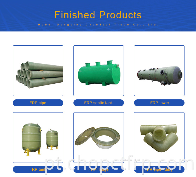 FRP Tubs Production Winding Product Product Line Chemical Equipment